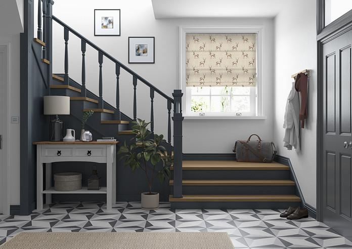 Glencoe, Natural - Roman Blind - Image 5